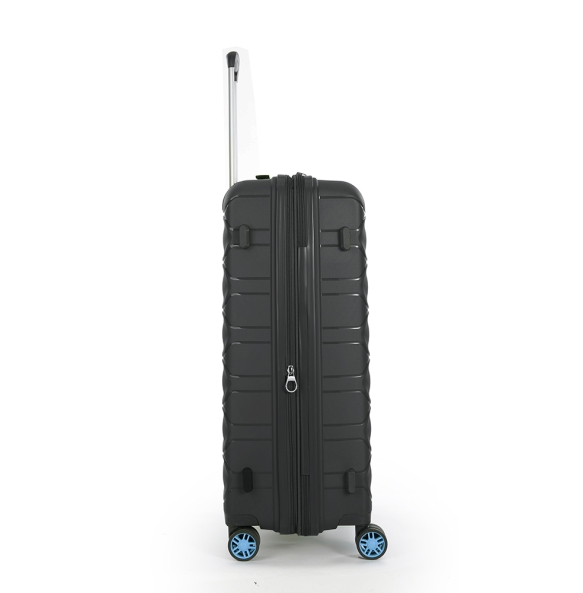 Βαλίτσα σκληρή Μεσαία DIELLE 100/60 66x44x28/31 cm Μαύρο